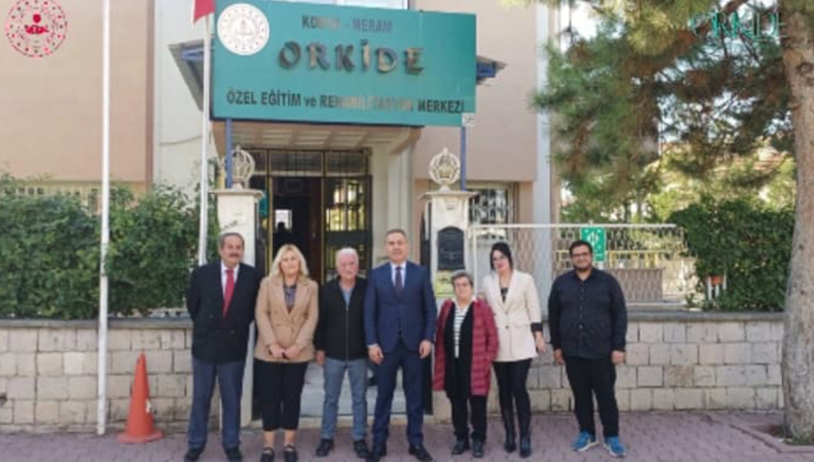 Kaymakam Yılmaz’dan özel çocuklara ziyaret