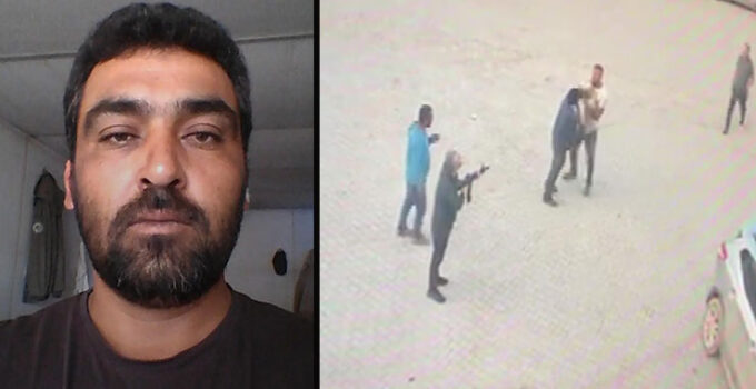 Kendisine silah doğrultan adamın üzerine yürüyüp bıçakla öldürdü