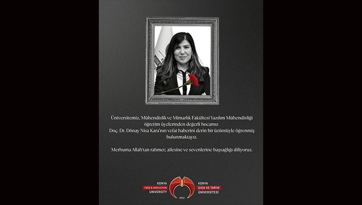 Konya Akademi camiasının acı kaybı