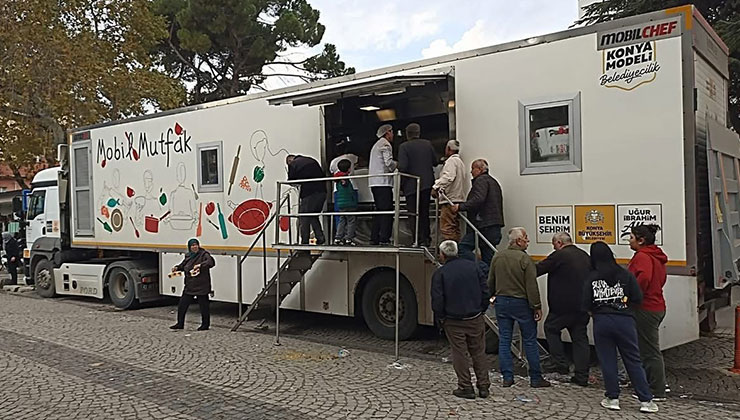 Konya Büyükşehir, Sındırgı halkının yanında