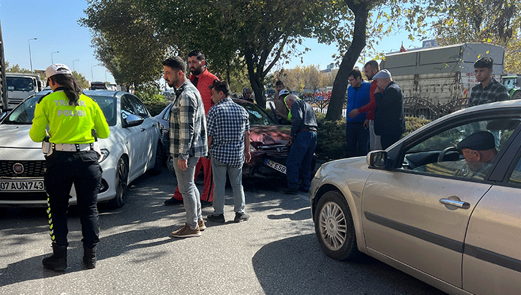 Konya’da çevre yolunda zincirleme kaza: Sürücüden pes dedirten savunma