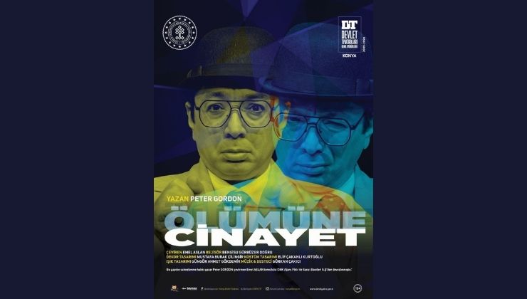 Konya Devlet Tiyatrosu, sezonu “Ölümüne Cinayet” oyunu ile açtı