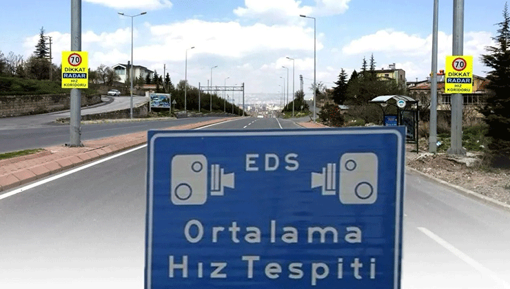 Konya emniyetinden uyarı: iki çevre yoluna EDS takıldı