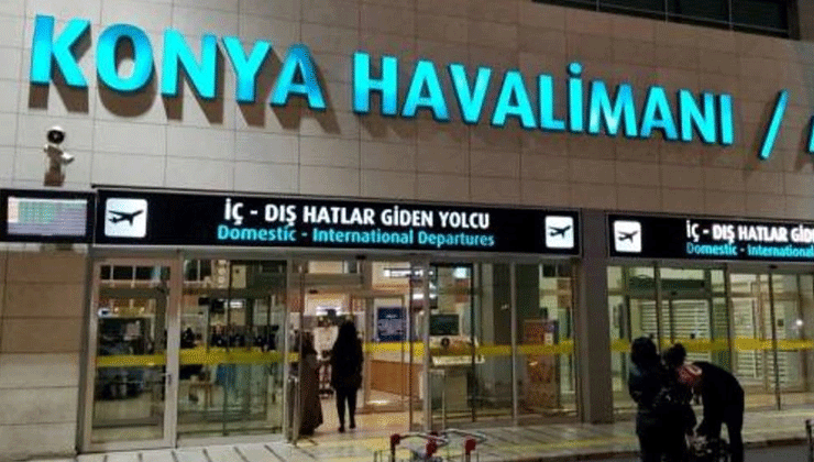 Konya Havalimanı’nda 82 bin 285 yolcu hizmet aldı