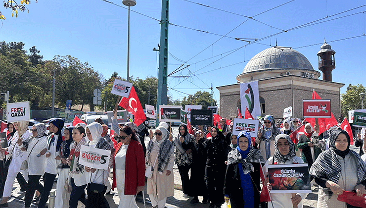 Konya ve çevre illerde ‘Gazze için Sessiz Çığlık’ etkinliği yapıldı