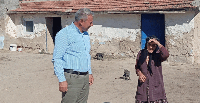 Konya’da 97 yaşındaki Meryem nineye doğum gününde sürpriz