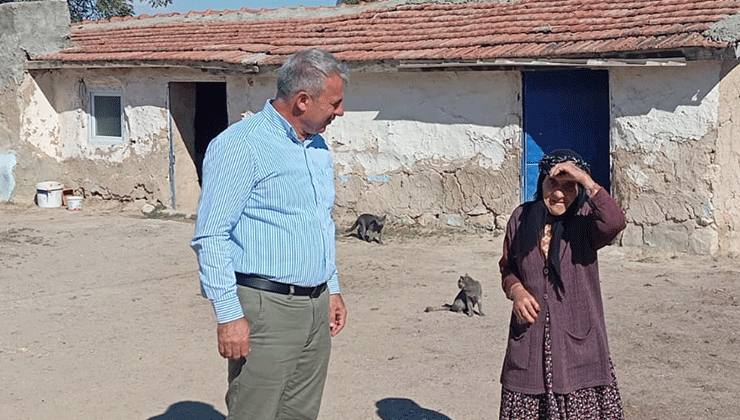 Konya’da 97 yaşındaki Meryem nineye doğum gününde sürpriz