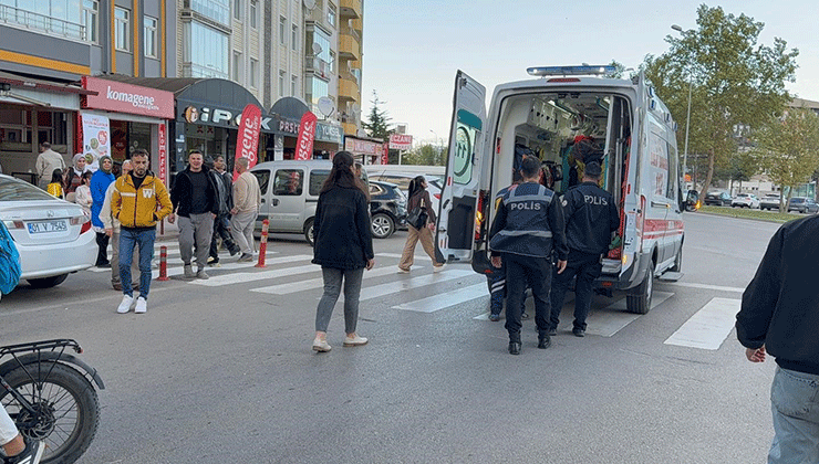 Konya’da bisiklet ile motosiklet çarpıştı: 2 yaralı