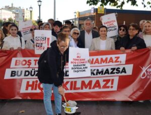 Konya’da ‘boş tencere’ yürüyüşü
