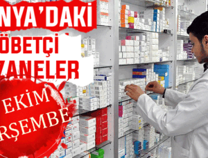Konya’da bugün hangi eczaneler nöbetçi? 23 Ekim Perşembe günü