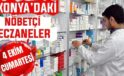 Konya’da bugün hangi eczaneler nöbetçi? 4 Ekim Cumartesi günü