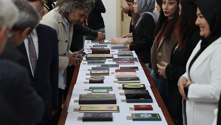 Konya’da cilt ve kağıt restorasyonu yapılan eserler sergilendi
