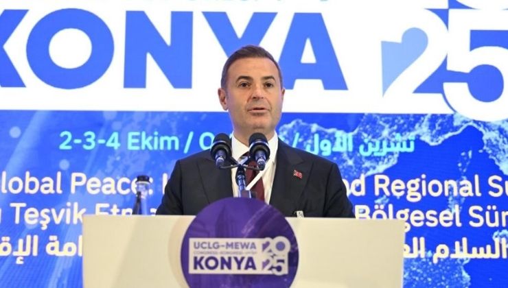 Konya’da düzenlenen kongrede Başkan Akın’dan İsrail’e sert kınama