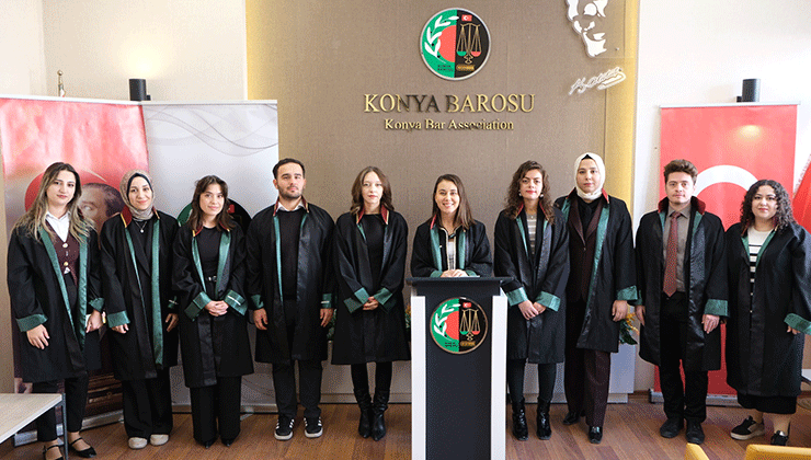 Konya’da genç avukatlardan CMK tepkisi