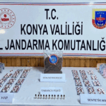 Konya’da jandarmadan uyuşturucu operasyonu