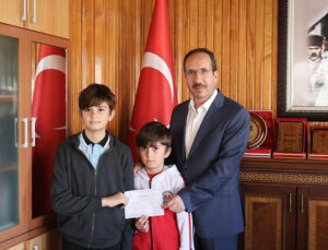 Konya’da kardeşlerden anlamlı ve duygu yüklü bağış