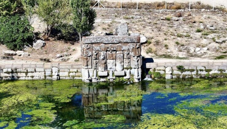 Konya’da kuraklığın uğramadığı kutsal pınar