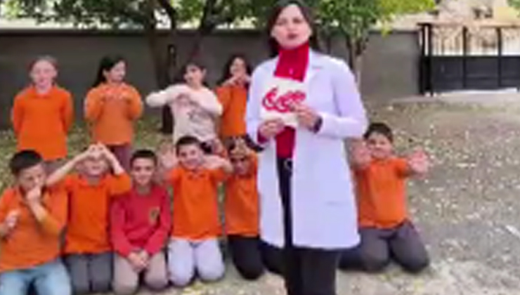 Konya’da öğrencilerin 29 Ekim hediyesi