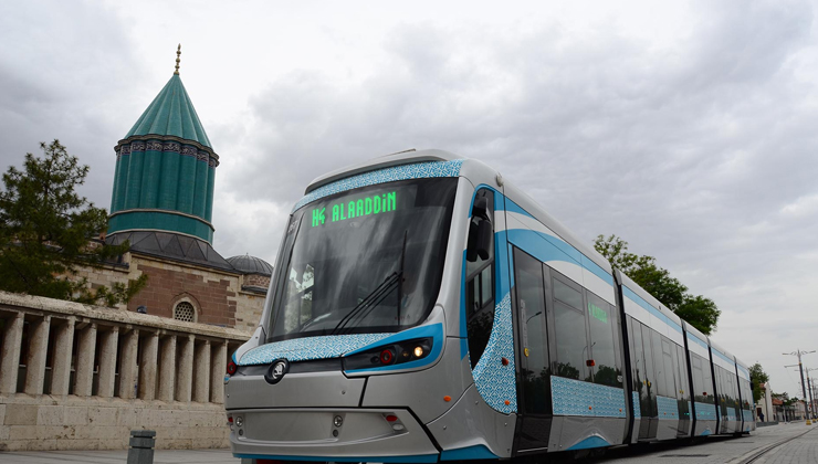 Konya’da tramvay seferleri düzenleniyor