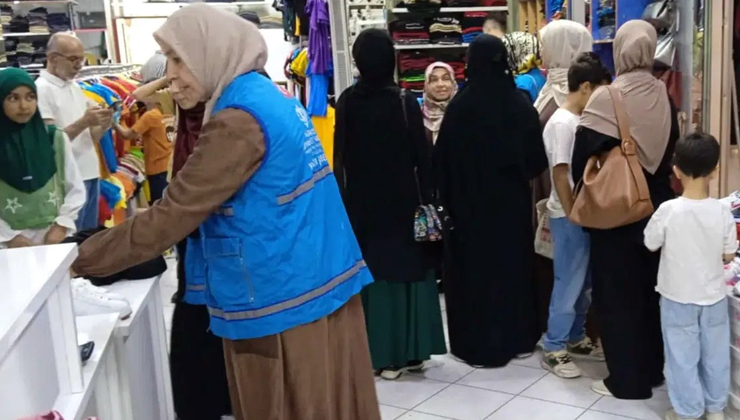 Konya’da yaşayan Filistinli çocuklar ve ailelerine destek