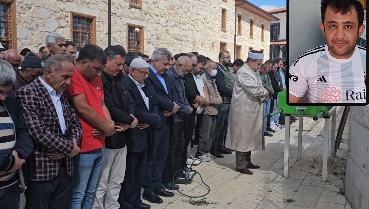 Konya’daki feci kazada hayatını kaybeden öğretmene acı veda