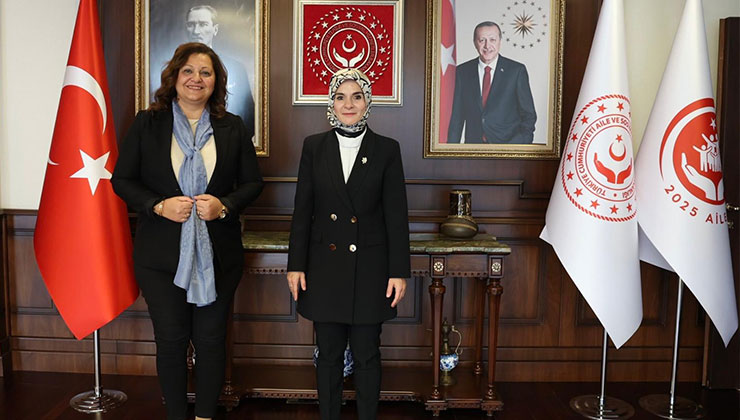 Konyalı Bakan Afyonlu başkanı ağırladı
