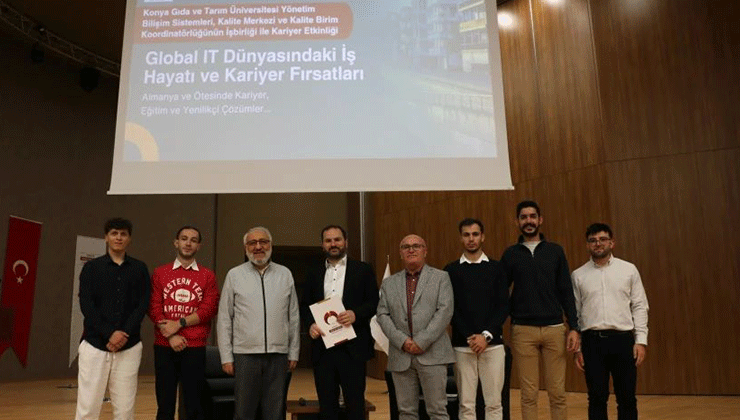 Konyalı öğrenciler, sektör profesyonelleri ile buluştu