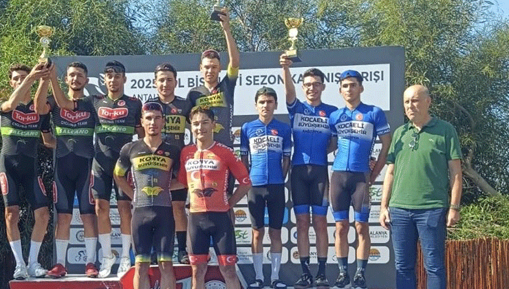 Konyalı pedallar, Antalya’dan madalyalarla döndü