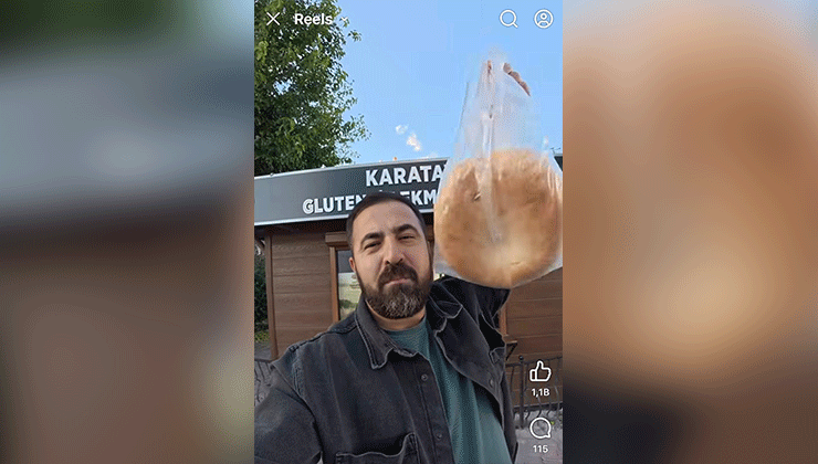 Konyalı vatandaşın ekmek videosu sosyal medyayı salladı
