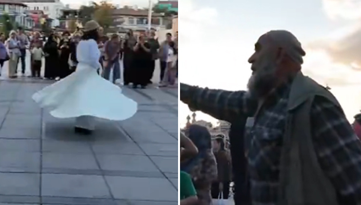 Konyalı’ya yakışmayan davranış! “Bir de kadınlarla yapıyorsunuz bu işi Allah’tan korkun”