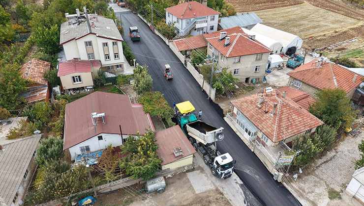 Konya’nın o ilçesinde yollar Avrupa standardında