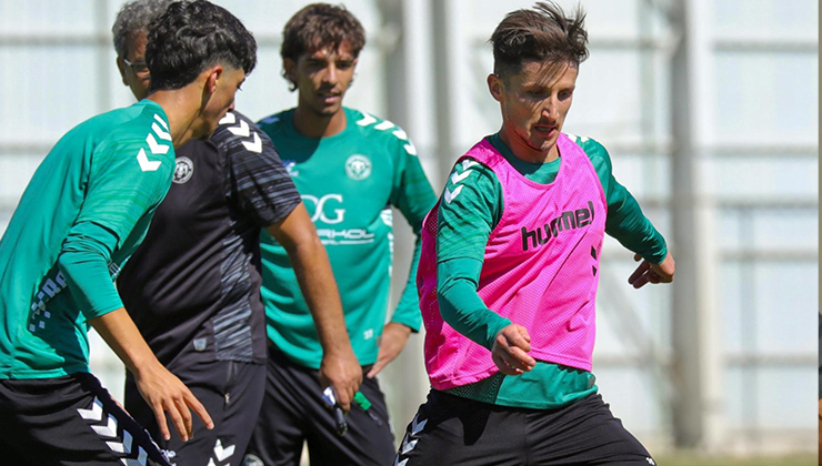Konyaspor günü tek idmanla değerlendirdi