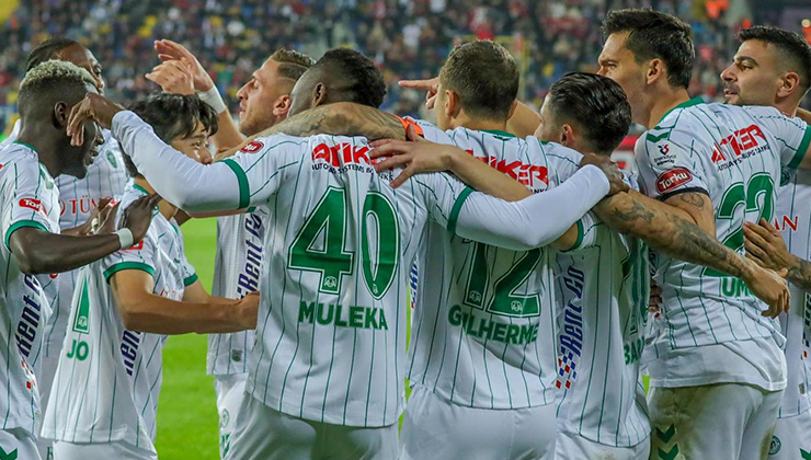 Konyaspor kendine geldi, kötü seriler sona erdi