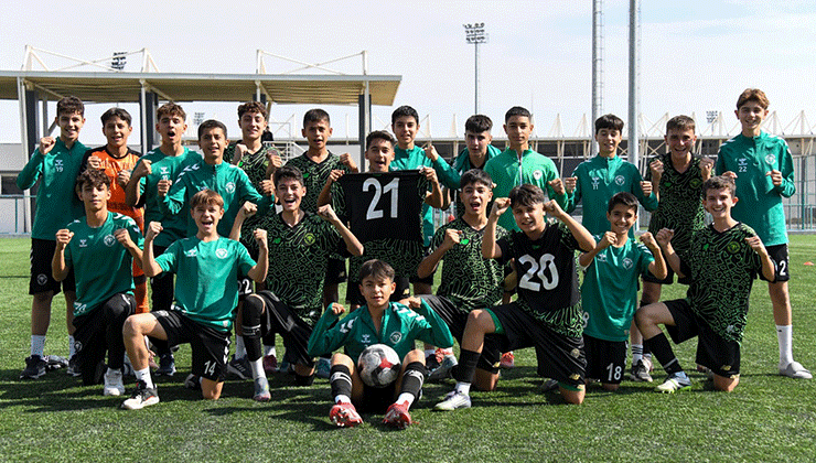 Konyaspor U14, Fethiye’ye gol yağdırdı