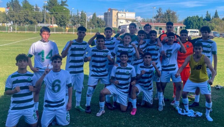 Konyaspor U15 6 attı, 3 aldı!