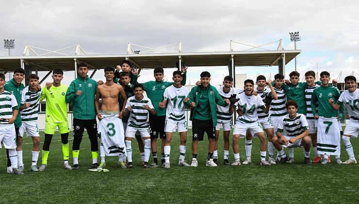 Konyaspor U15 de farklı kazandı