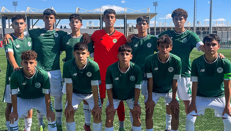 Konyaspor U15 ilk kez kaybetti