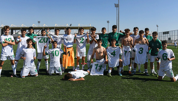 Konyaspor U17 ve U16 galip