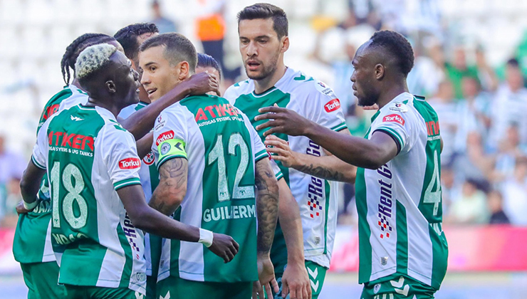 Konyaspor’da 7 isim fileleri havalandırdı