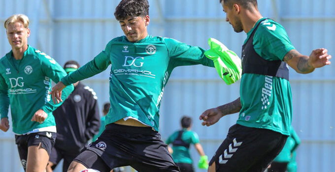 Konyaspor’da Gençlerbirliği mesaisi