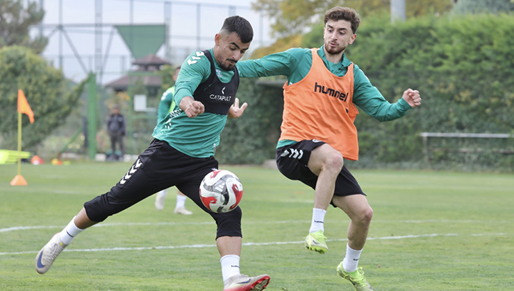 Konyaspor’da yenileme idmanı yaptı