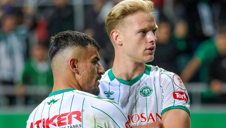 Konyaspor’un golcüsü kırmızı kartla ilgili konuştu