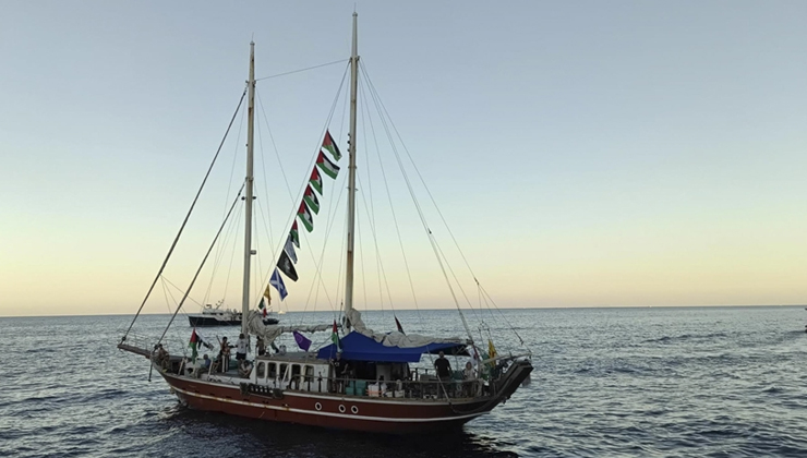 Küresel Sumud Filosu 120 deniz mili sınırına yaklaştı