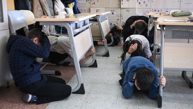 MEB afetlere karşı okullarda eş zamanlı tatbikat uygulayacak