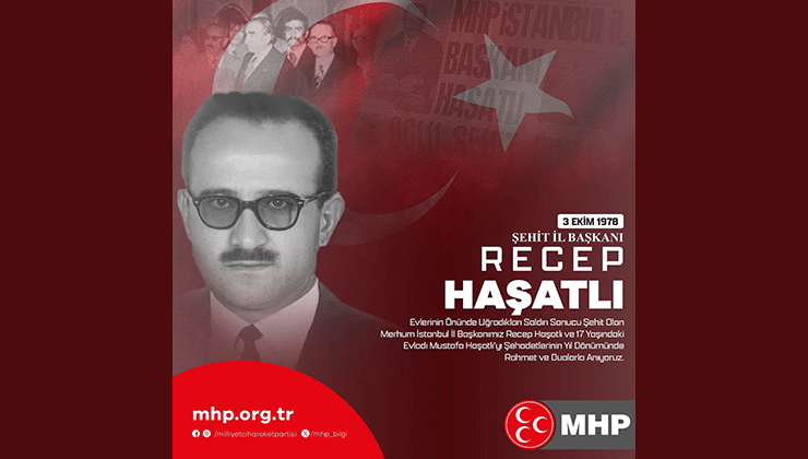 MHP Konya İl Başkanlığı, Haşatlı ailesini andı