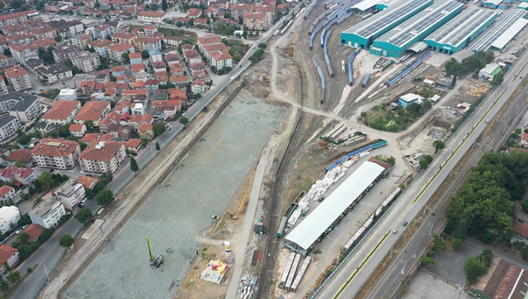 Milli Elektrikli Hızlı Tren Seti İmalat ve Test Fabrikası’nın inşaat çalışmalarına başlandı