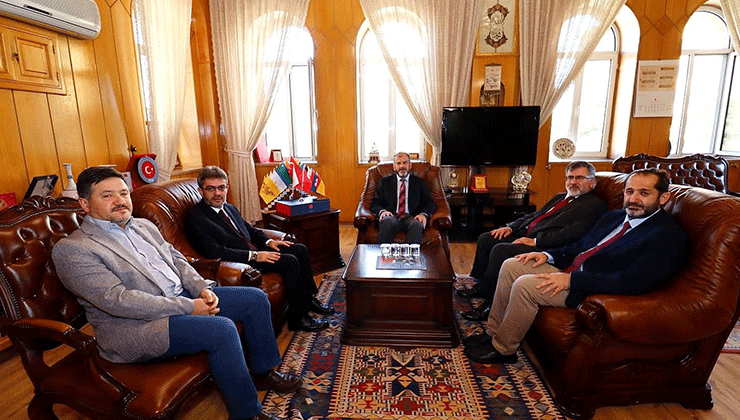 Müftü Öğe komisyon üyelerini ağırladı
