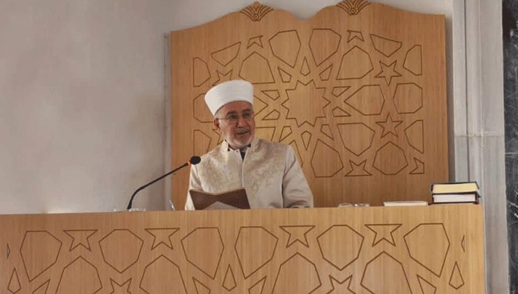Müftü Taş, İsmil Merkez Camii’nde cemaatle buluştu
