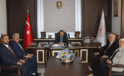 Müftü Taş’tan Kaymakam Ayhan’a ziyaret
