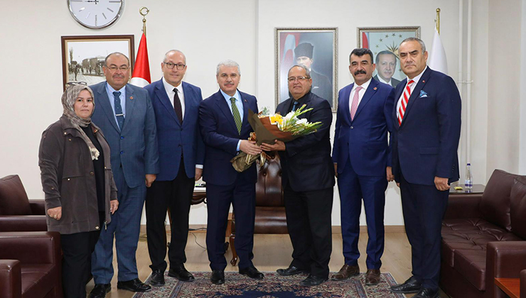 Muhtarlardan Vali Akın’a ziyaret